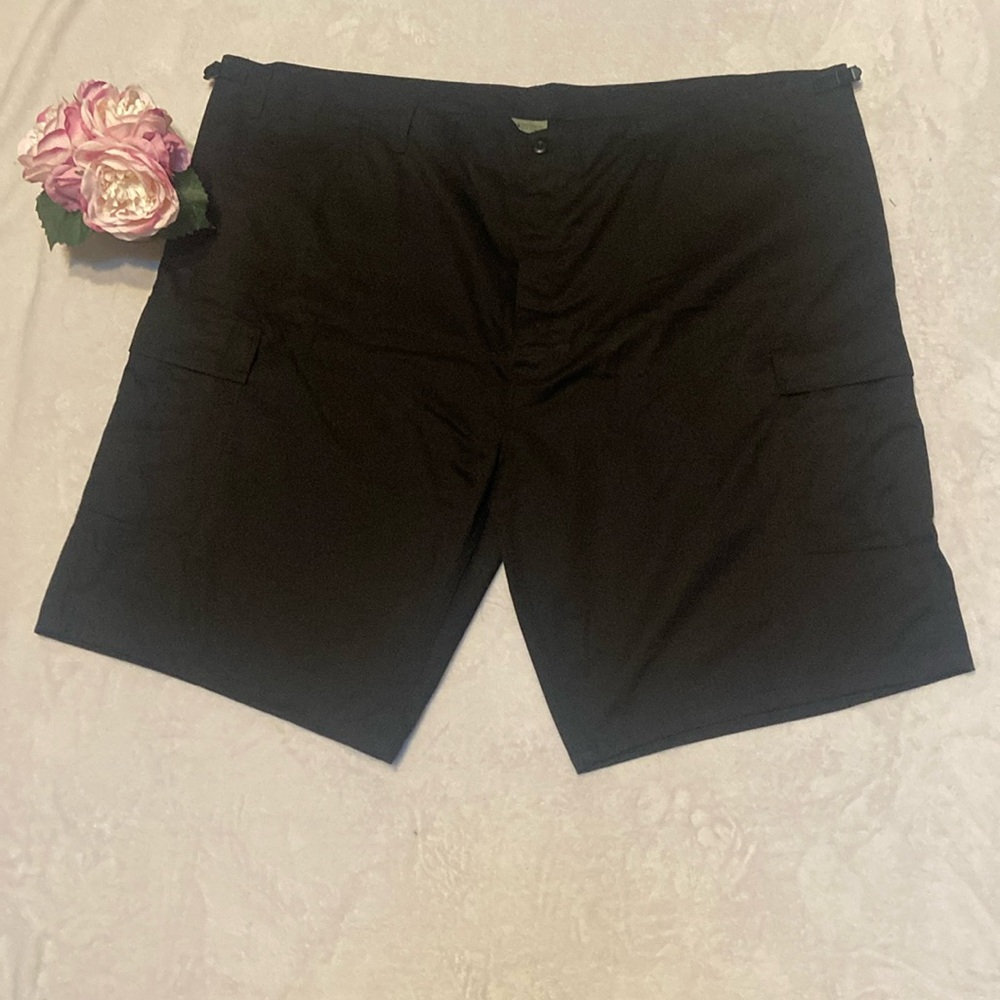 ROTHCO BDU Mens Adjustable Waist Black Pants Waist Size 55-59